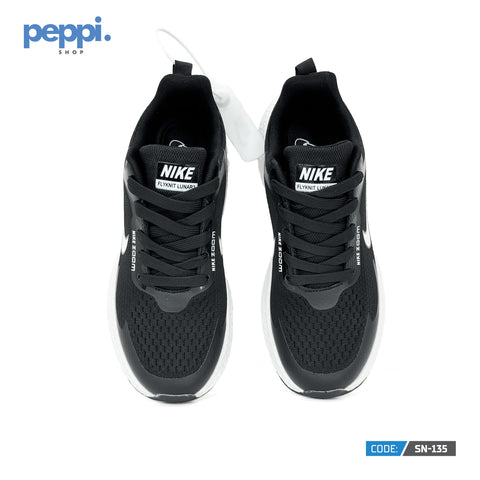 SN-135 Black React Miller Mesh Running Sneakers for Men - lightweight and breathable running shoes with durable design, Sneaker, Casual Shoe, Formal Shoe, Loafer, Sandal, Half Loafer, Trendy Shoe, Imported Shoe, Global Quality, Premium Shoe, Leather Shoe, Genuine Leather, Shoe Shop Quality and Style Online, Trendy Online Fashion Store, Peppi Shop for Trendy Products, Footwear, Bangladesh, Imported Shoes